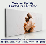 Divine Embrace of Grace Faith Wall Art II - Tailored Canvases - Flyclothing LLC