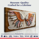 Angelic Wings Wall Art - Tailored Canvases - Flyclothing LLC