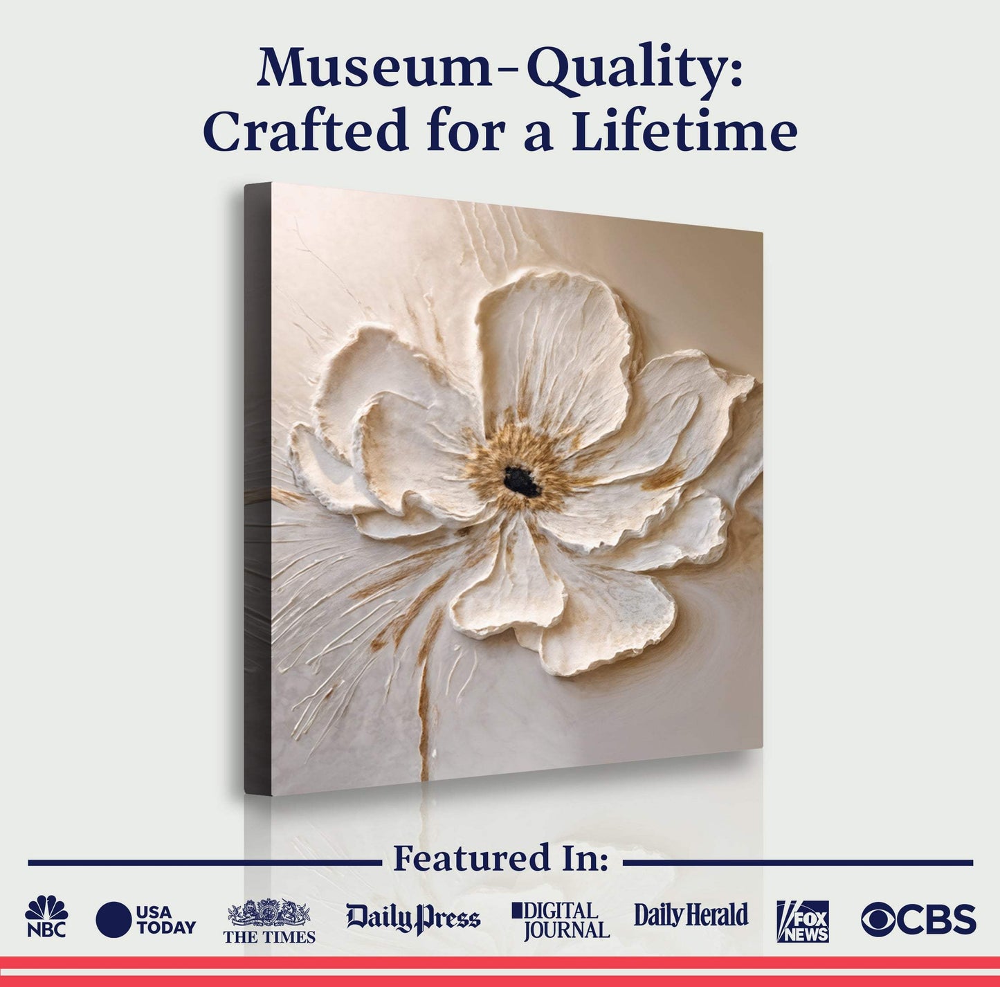 Floral Wall Art III - Tailored Canvases - Flyclothing LLC