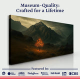 Burning Bush - Faith Wall Art V - Tailored Canvases - Flyclothing LLC