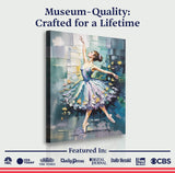 Ballerina Abstract Wall Art - Tailored Canvases - Flyclothing LLC
