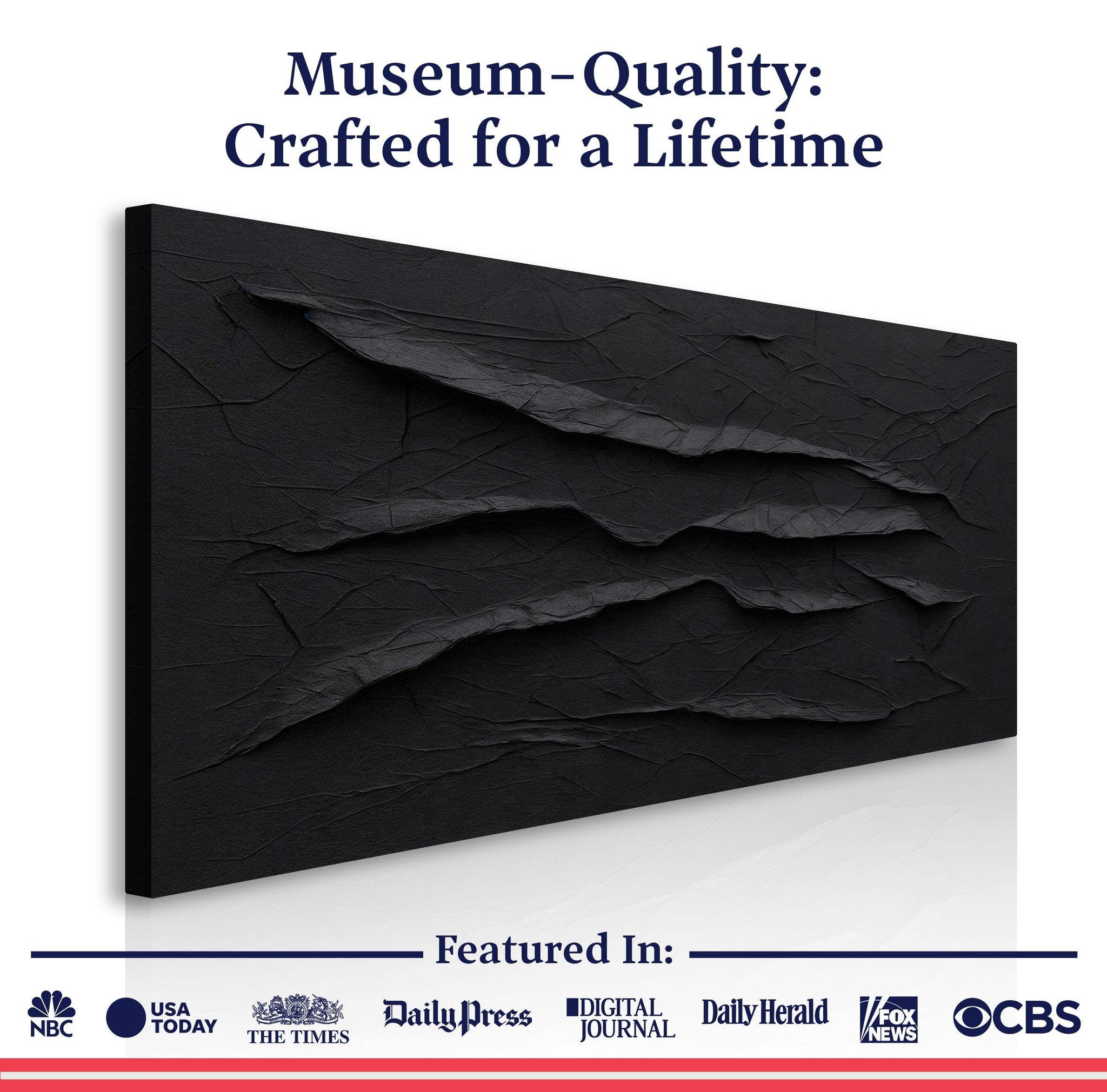 Modern Abstract Minimalist Wall Art IV - Tailored Canvases - Flyclothing LLC