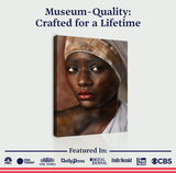 African Woman Painting Wall Art - Tailored Canvases - Flyclothing LLC