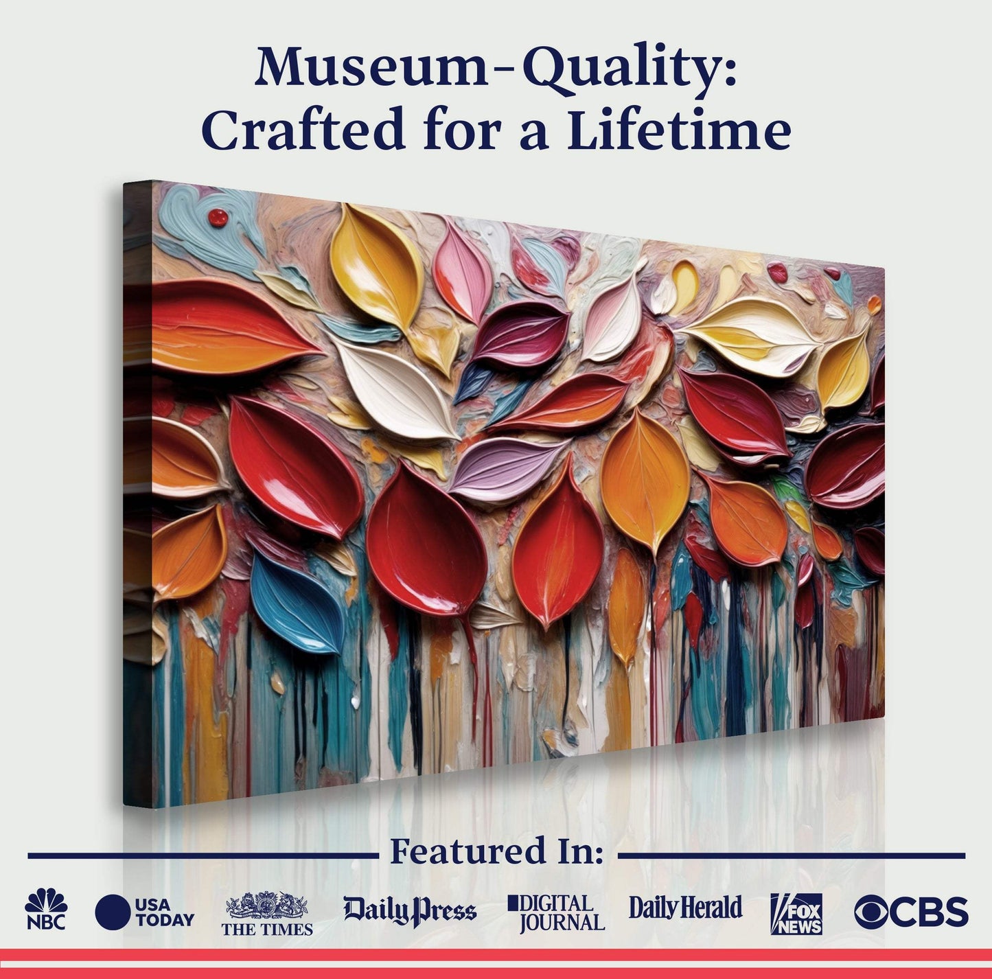 Autumn Rain Wall Art - Tailored Canvases - Flyclothing LLC
