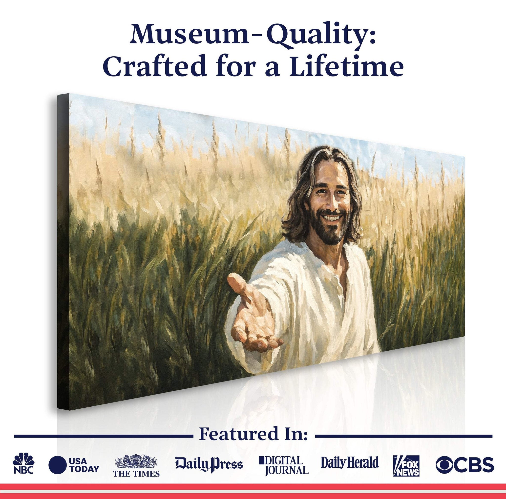 Savior's Invitation Faith Wall Art - Tailored Canvases - Flyclothing LLC