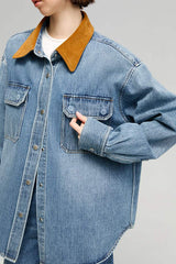 California Sunset Denim Shirt HJ902 - Hey Joanie - Flyclothing LLC