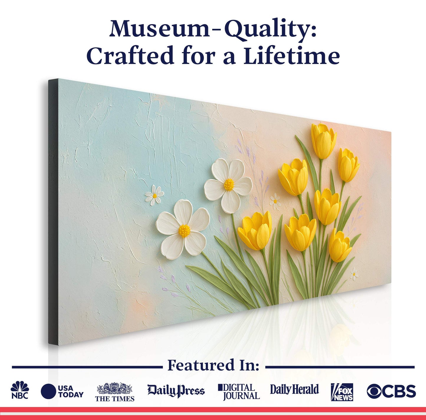 Floral Wall Art II - Tailored Canvases - Flyclothing LLC