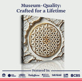 Flower Of Life Wall Art VI - Tailored Canvases - Flyclothing LLC
