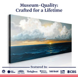 Waterscape Abstract Wall Art II - Tailored Canvases - Flyclothing LLC