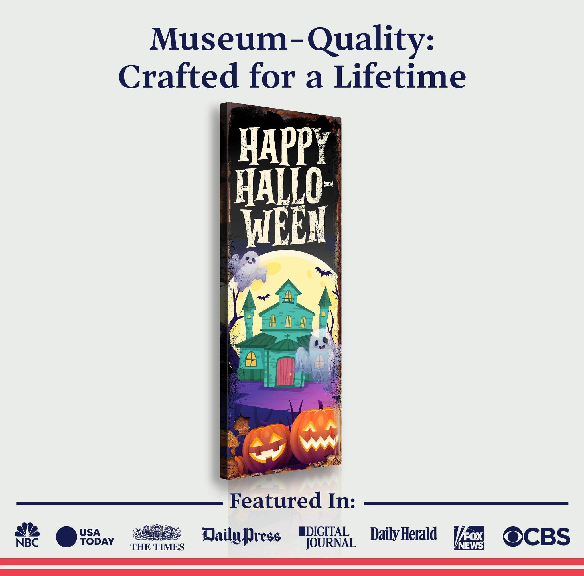 Halloween Welcome Sign - Tailored Canvases - Flyclothing LLC