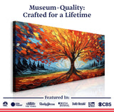Autumn Fire Wall Art - Tailored Canvases - Flyclothing LLC