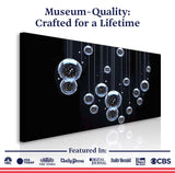 Modern Abstract Bubbles Wall Art - Tailored Canvases - Flyclothing LLC