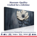 Floral Clay Relief Wall Art - Tailored Canvases - Flyclothing LLC