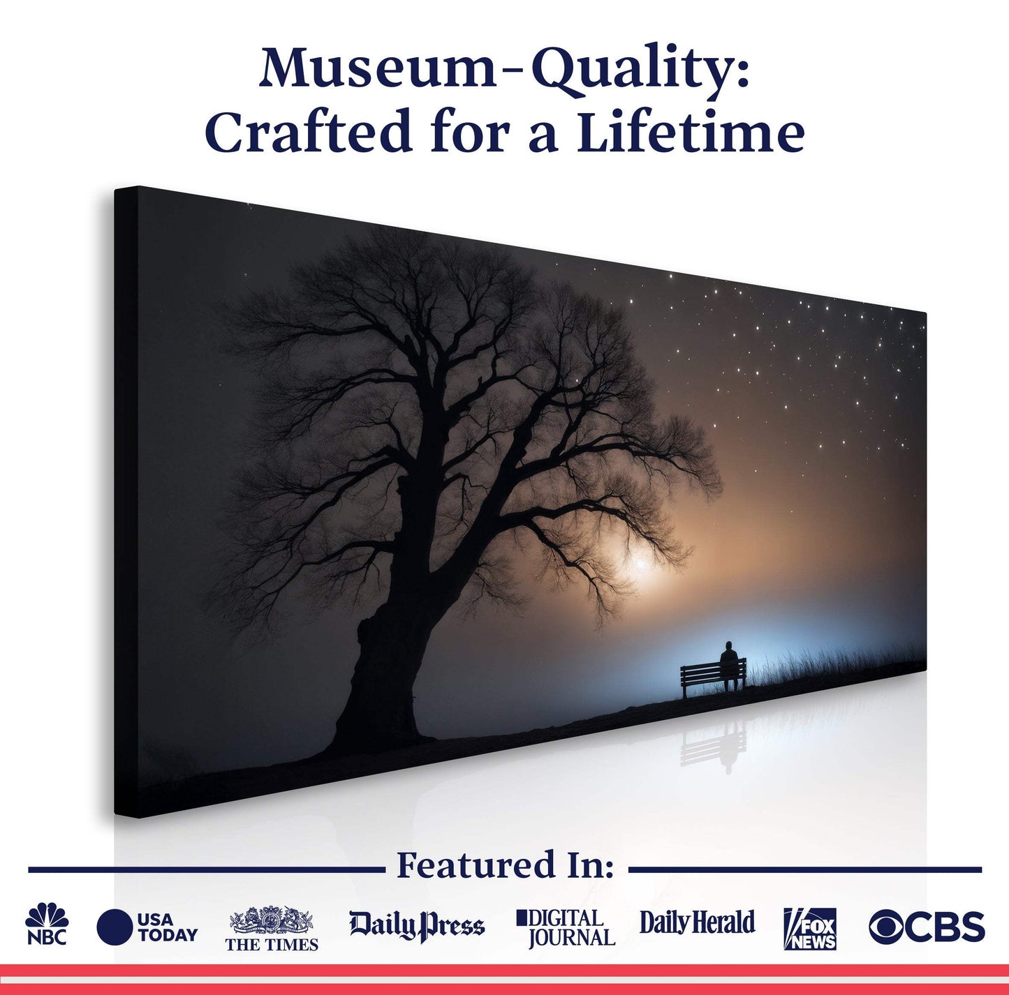 Modern Nature Scenery Wall Art - Tailored Canvases - Flyclothing LLC