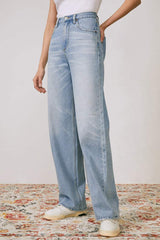 Coney Island Whitefish High Rise Wide Jeans HJ007 - Hey Joanie - Flyclothing LLC