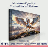 3D Horse Faith Wall Art VI - Tailored Canvases - Flyclothing LLC