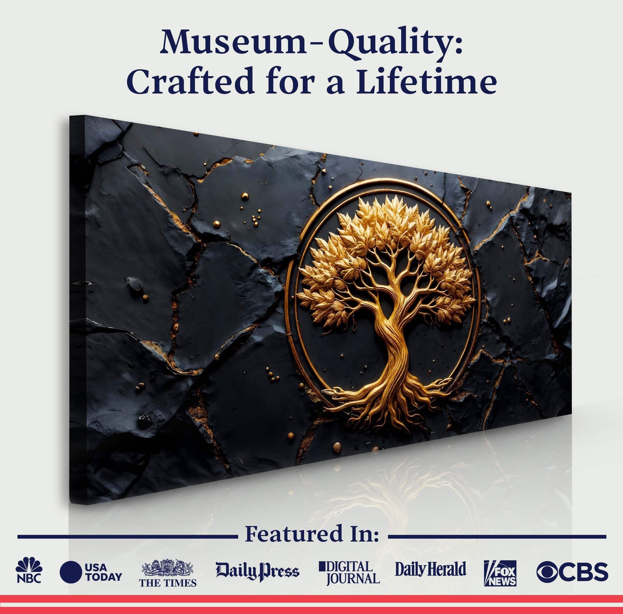 Golden Grove Wall Art - Tailored Canvases - Flyclothing LLC