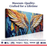 Wings of Hope Wall Art - Tailored Canvases - Flyclothing LLC