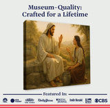 Samaritan at the Well Faith Wall Art II - Tailored Canvases - Flyclothing LLC