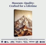 3D Minimalist Mountain Wall Art - Tailored Canvases - Flyclothing LLC