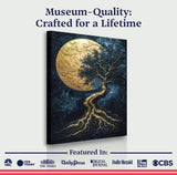Lunar Tree of Life Wall Art - Tailored Canvases - Flyclothing LLC
