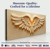 Wings Of Devotion Wall Art - Tailored Canvases - Flyclothing LLC