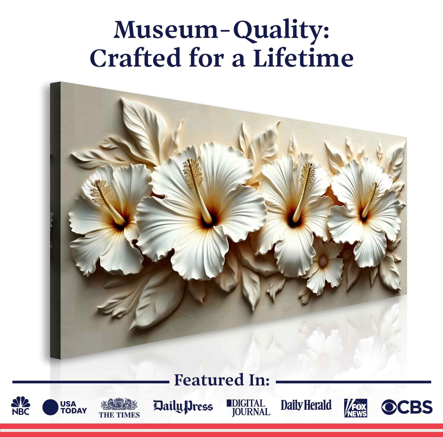 Floral Abstract Wall Art VII - Tailored Canvases - Flyclothing LLC