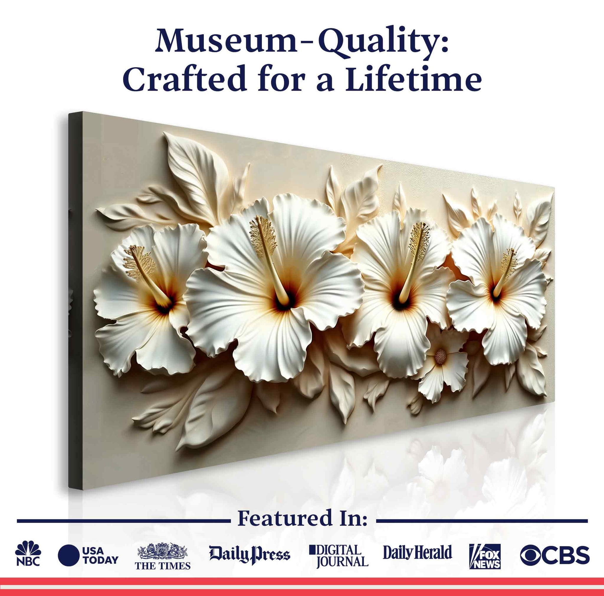 Floral Abstract Wall Art VII - Tailored Canvases - Flyclothing LLC