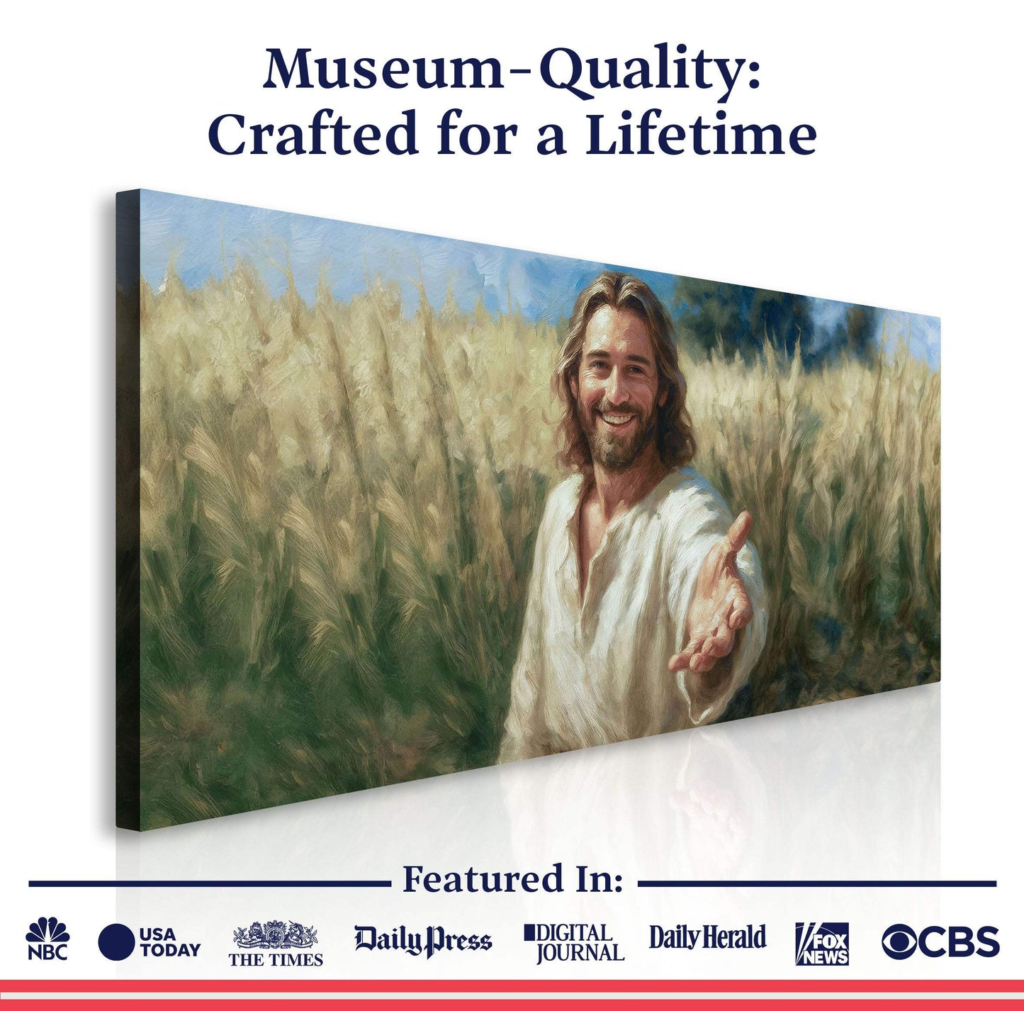 Savior's Invitation Faith Wall Art III - Tailored Canvases - Flyclothing LLC