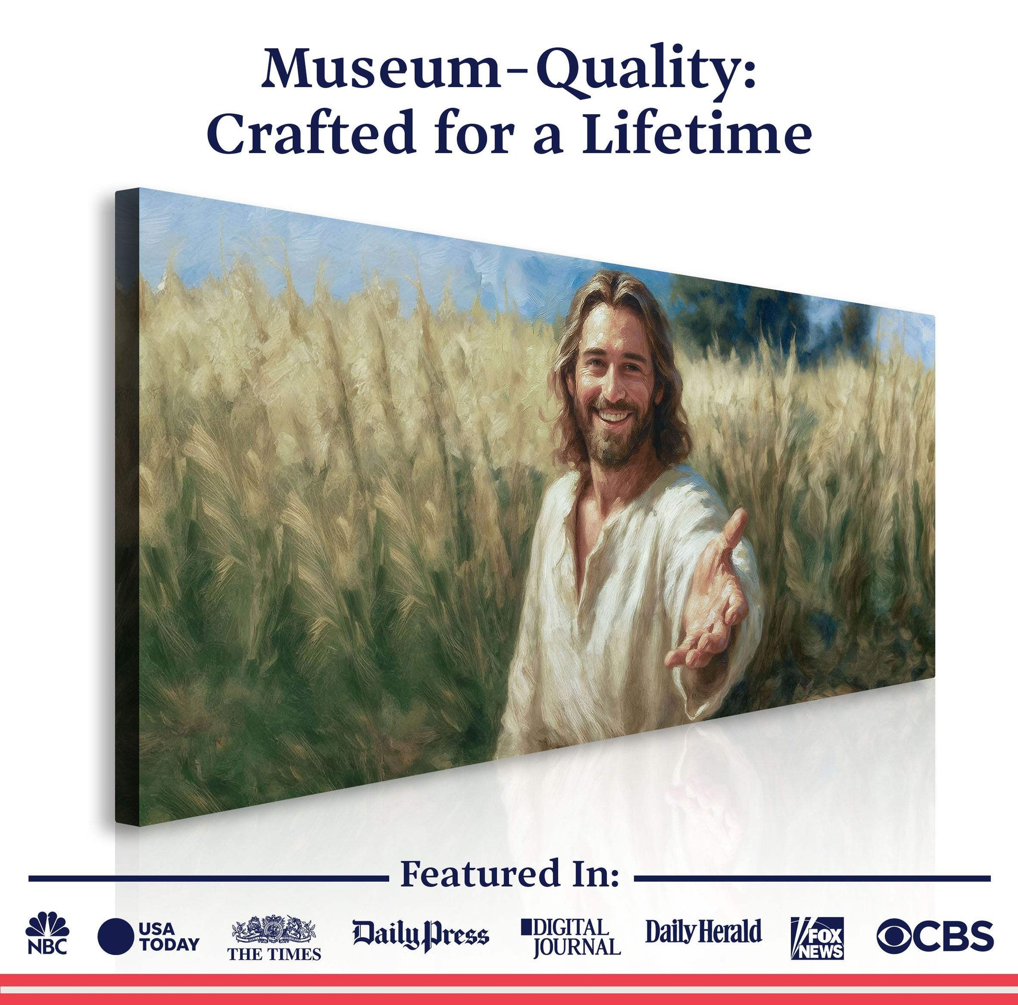 Savior's Invitation Faith Wall Art III - Tailored Canvases - Flyclothing LLC