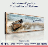 Lose Yourself in Lakeside Bliss Lake House Coastal Sign II - Tailored Canvases - Flyclothing LLC
