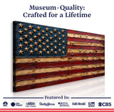 Old Glory American Flag Wall Art - Tailored Canvases - Flyclothing LLC