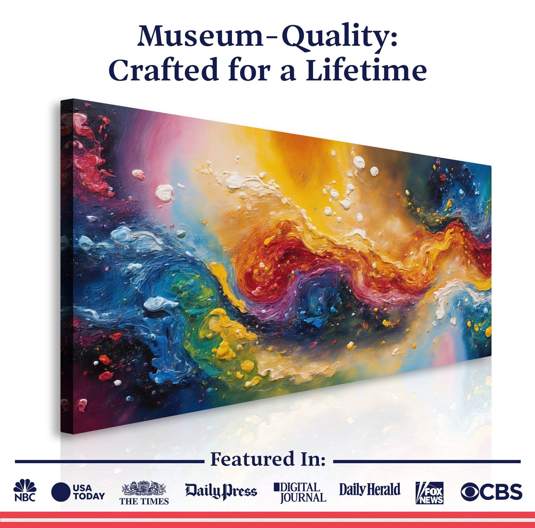 Chroma Nova Wall Art - Tailored Canvases - Flyclothing LLC