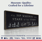 Sip Whiskey With You Bar Sign II - Tailored Canvases - Flyclothing LLC