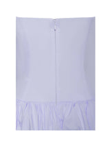 Oletta Blue Corset Strapless Bubble Hem Mini Dress - Miss Circle - Flyclothing LLC