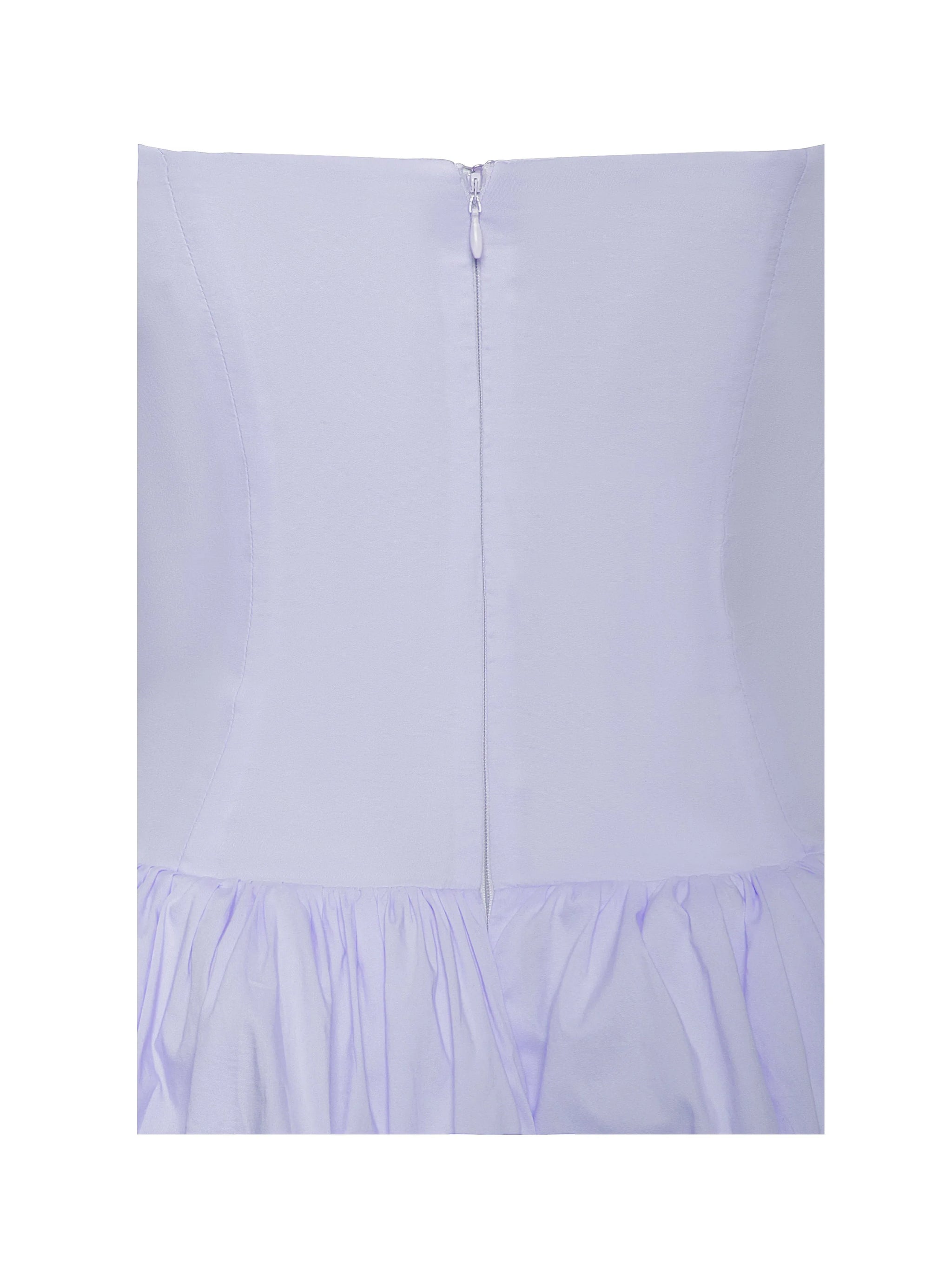 Oletta Blue Corset Strapless Bubble Hem Mini Dress - Miss Circle - Flyclothing LLC