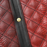 Redstrike Men’s Motorcycle Leather Jacket - First Manufacturing Company - Flyclothing LLC