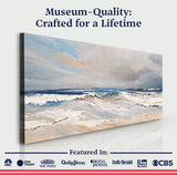 Serene Ocean Wave Coastal Wall Art IX - Tailored Canvases - Flyclothing LLC