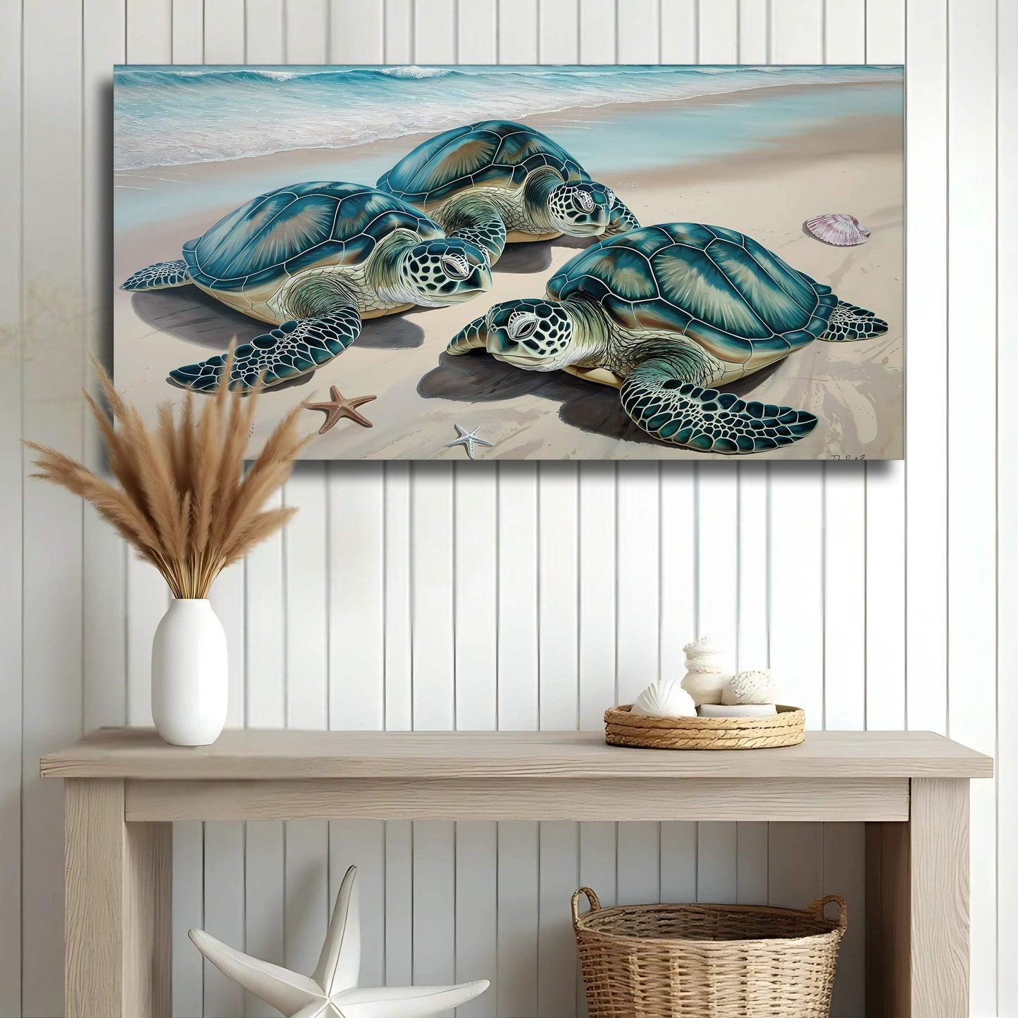 3D Coastal Wall Art III - Tailored Canvases - Flyclothing LLC