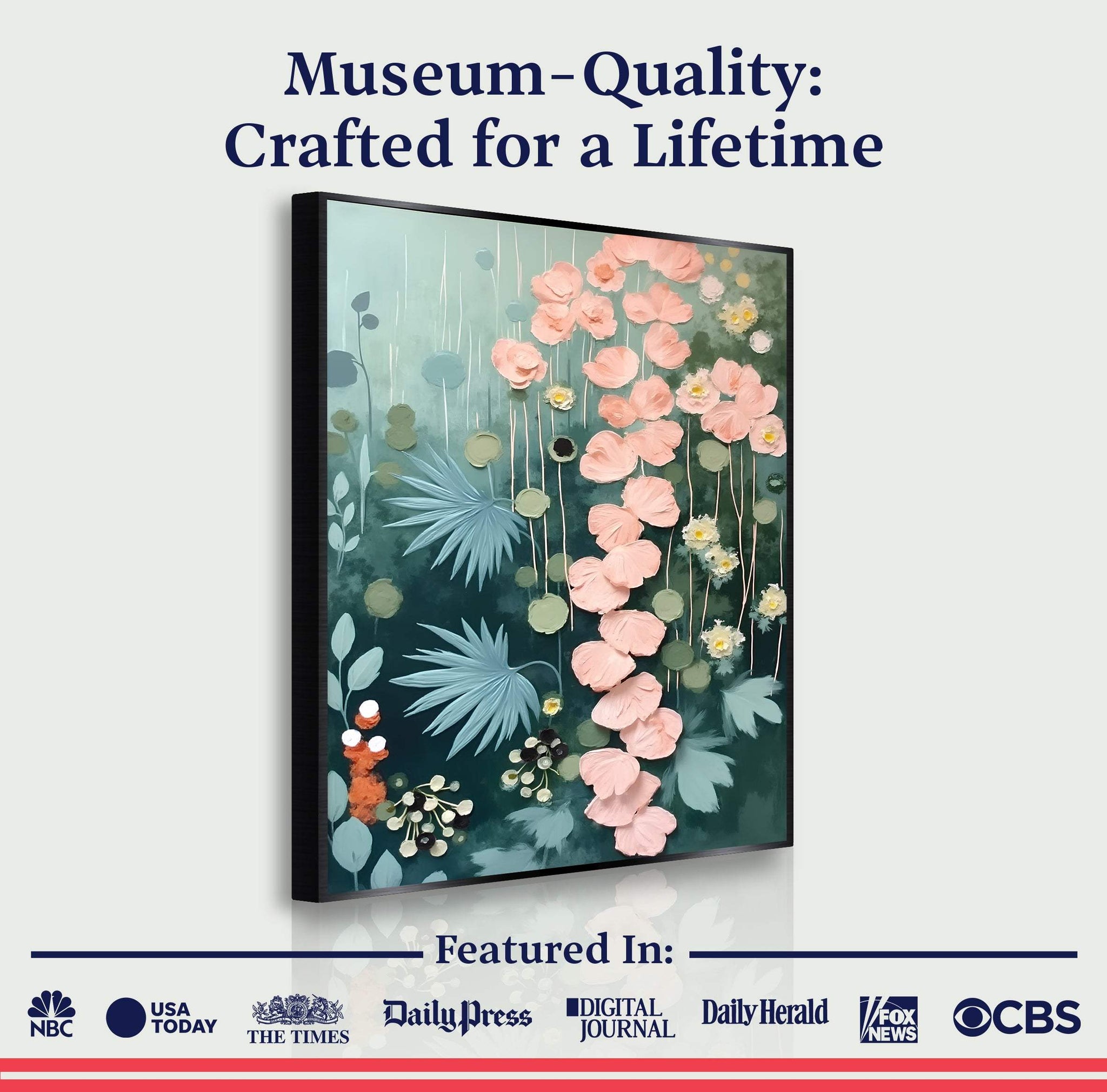 Secret Garden Wall Art II - Tailored Canvases - Flyclothing LLC
