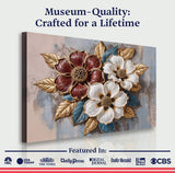 Floral Symphony Wall Art II - Tailored Canvases - Flyclothing LLC