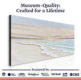 Serene Ocean Wave Coastal Wall Art IV - Tailored Canvases - Flyclothing LLC