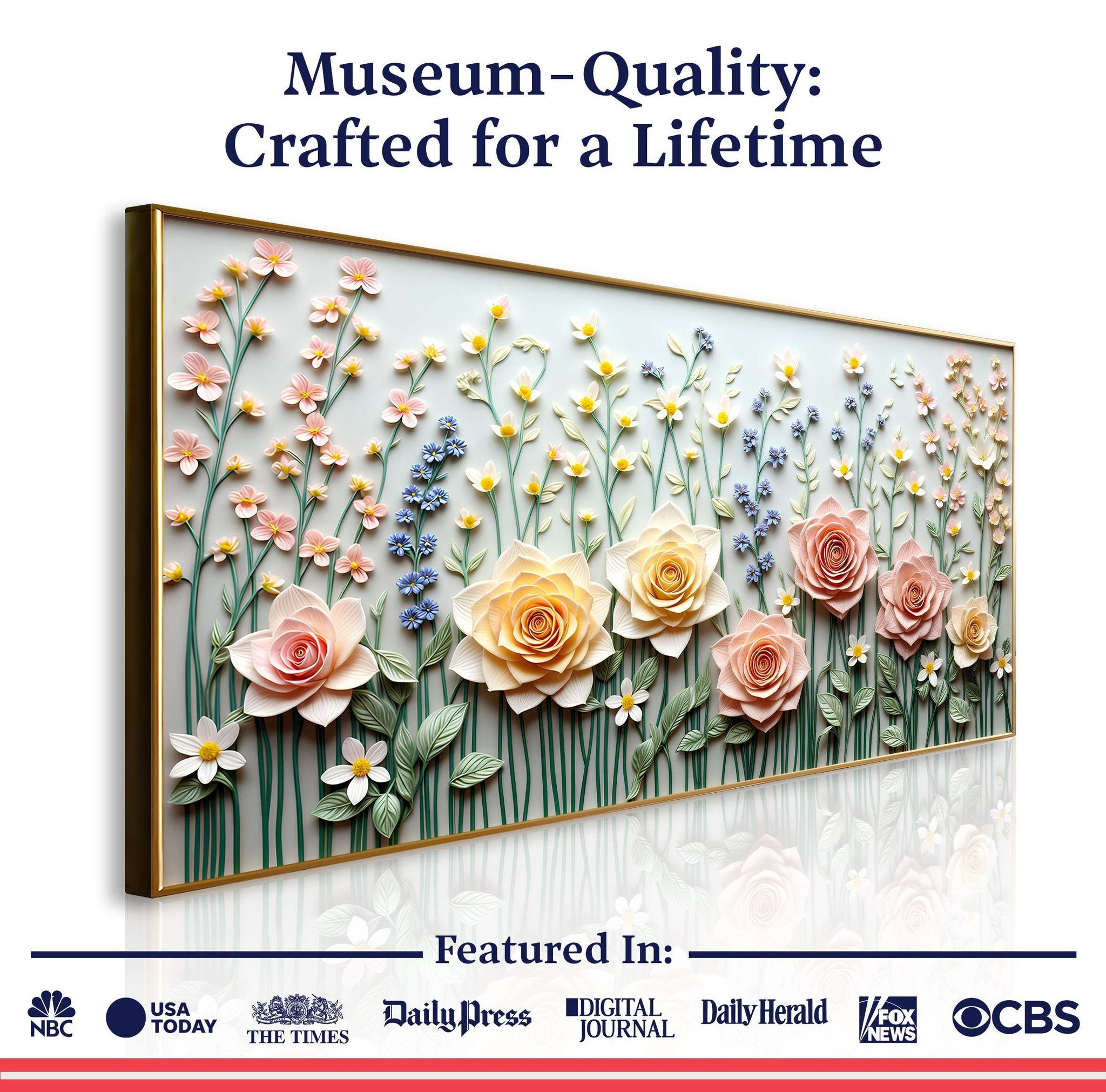 Garden Rhapsody Wall Art - Tailored Canvases - Flyclothing LLC