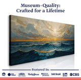 Waterscape Abstract Wall Art XI - Tailored Canvases - Flyclothing LLC