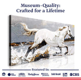 Modern Abstract Horse Wall Art - Tailored Canvases - Flyclothing LLC