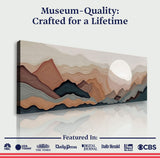 Abstract Mountains Landscape Wall Art - Tailored Canvases - Flyclothing LLC