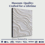 Minimalist Ocean Wave Wall Art - Tailored Canvases - Flyclothing LLC