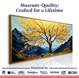 Golden Sanctuary Wall Art - Tailored Canvases - Flyclothing LLC