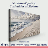 Footprints in the Sand Wall Art - Tailored Canvases - Flyclothing LLC