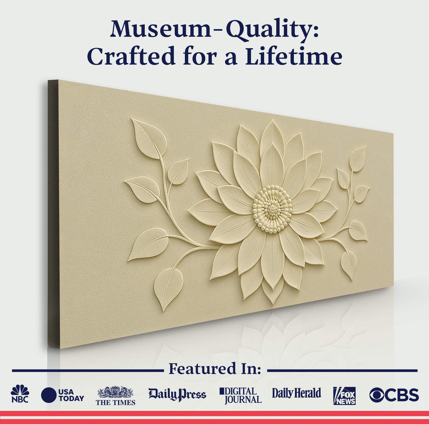 Floral Abstract Wall Art VI - Tailored Canvases - Flyclothing LLC